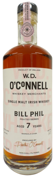 W.D. O'Connell 7 Jahre Peated Marsala Cask Whiskey 53% vol.