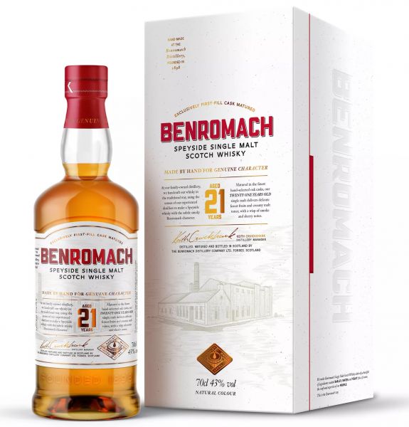 Benromach 21 Jahre 43% vol.