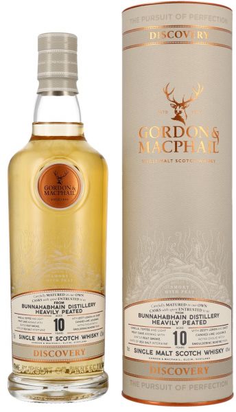 Bunnahabhain 10 Jahre Heavily Peated Gordon & MacPhail Discovery Range