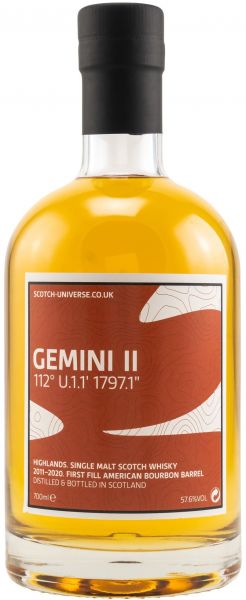 Gemini II 2011/2020 Scotch Universe 57,6% vol.