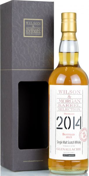Glenallachie 2014/2021 1st Fill Sherry Cask Wilson & Morgan 46% vol.