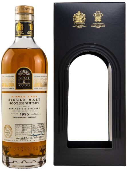 Ben Nevis 1995/2023 Moscatel Sherry Cask Berry Bros. & Rudd #3039 52,6% vol.