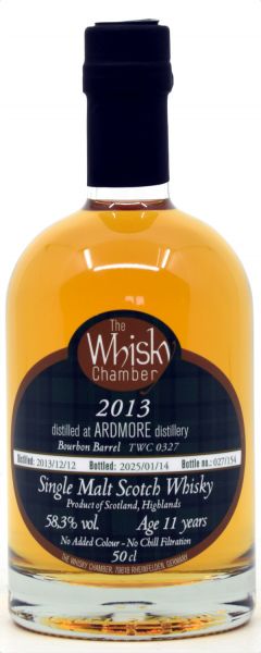 Ardmore 11 Jahre 2013/2025 The Whisky Chamber 58,3% vol.