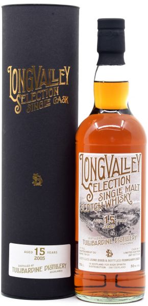 Tullibardine 15 Jahre 2005/2021 1st Fill Chateauneuf du Pape LongValley Selection 50% vol.