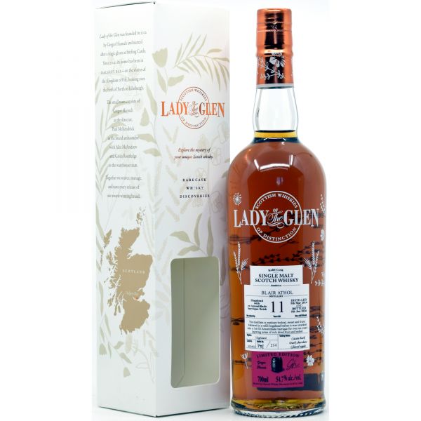 Blair Athol 11 Jahre 2014/2026 Amontillado Cask Lady of the Glen 54,7% vol.