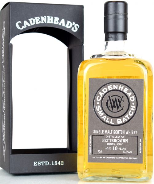 Fettercairn 10 Jahre 2009/2019 Cadenhead 57,3% vol.