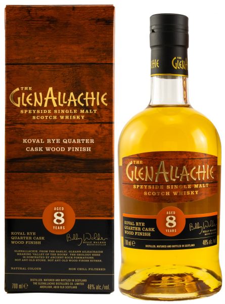 Glenallachie 8 Jahre Koval Rye Finish 48,0% vol.