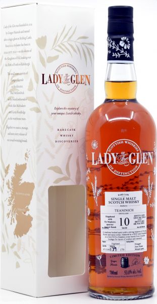 Teaninich 10 Jahre 2014/2025 Madeira Cask Lady of the Glen 53% vol.