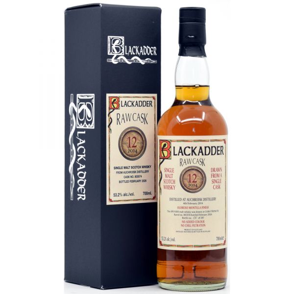 Auchroisk 12 Jahre 2014/2026 Oloroso Montilla Blackadder #803574 53,2% vol.