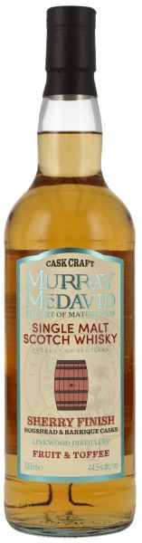 Linkwood PX & Oloroso Sherry Finish Murray McDavid Cask Craft 44,5% vol.