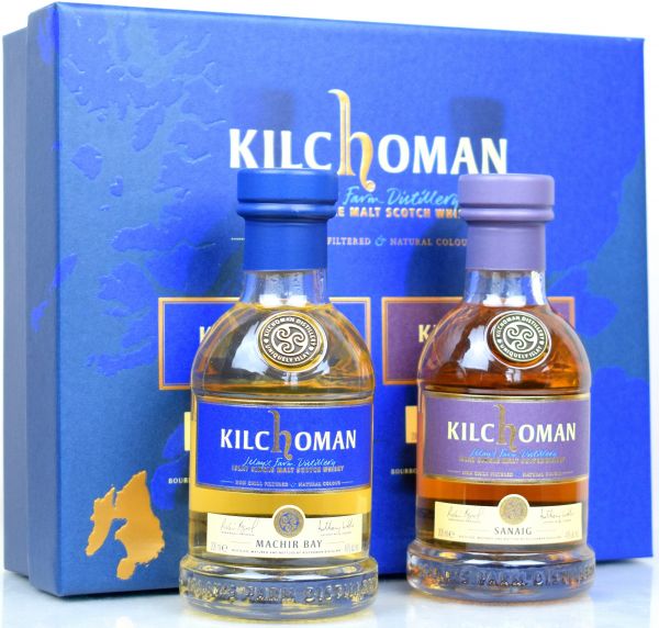 Kilchoman Sanaig + Machir Bay Geschenkset