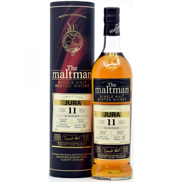 Jura 11 Jahre 2014/2025 Sherry Cask The Maltman 53,6% vol.