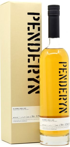 Penderyn 2016/2021 Cognac Cask 61,27% vol.