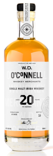 W.D. O&#039;Connell 20 Jahre PX Series Irish Single Malt Whiskey 49,5% vol.