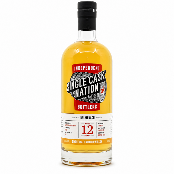 Balmenach 12 Jahre 2013/2026 1st Fill Bourbon Barrel Single Cask Nation 60,1% vol.