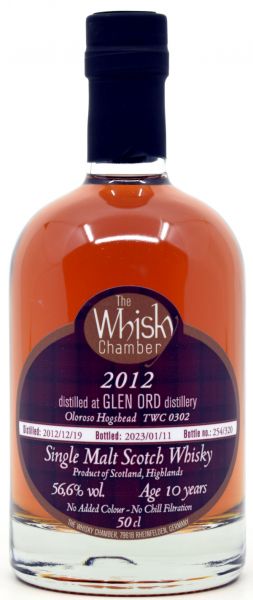 Glen Ord 10 Jahre 2013/2023 Oloroso Cask The Whisky Chamber 56,6% vol.