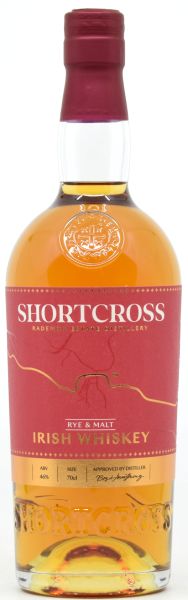 Shortcross Rye &amp; Malt Irish Whiskey 46% vol.
