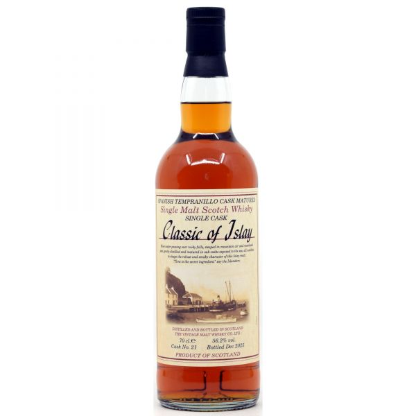 Classic of Islay Limited Edition Tempranillo Red Wine Cask 56,2% vol.