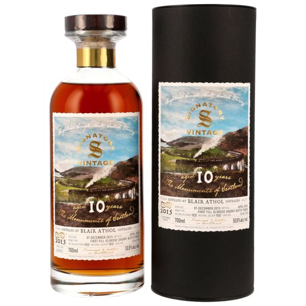 Blair Athol 2015/2026 1st Fill Oloroso Sherry Monuments of Scotland 50,8% vol.