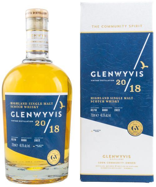 GlenWyvis Batch 2 / 2018 Vintage 46,5% vol.