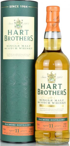 Dalmore 11 Jahre 2007/2018 1st Fill Port Pipe Hart Brothers 55,1% vol.