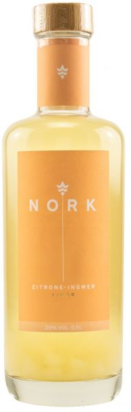 Nork Zitronen-Ingwer-Likör 20% vol.