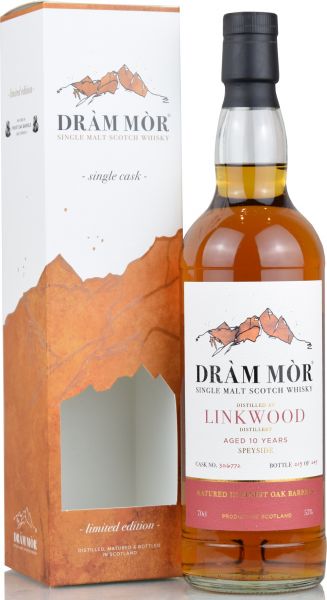Linkwood 10 Jahre 2010/2020 1st Fill Bourbon Dram Mor 55% vol.