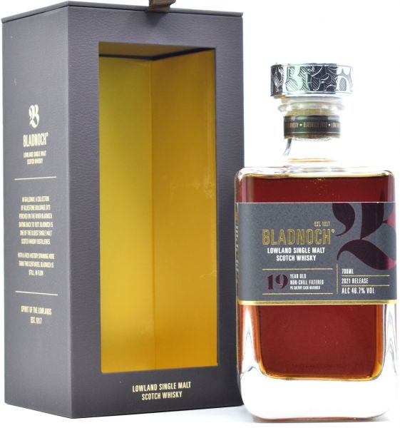 Bladnoch 19 Jahre 2021 PX Sherry Casks 46,7% vol.