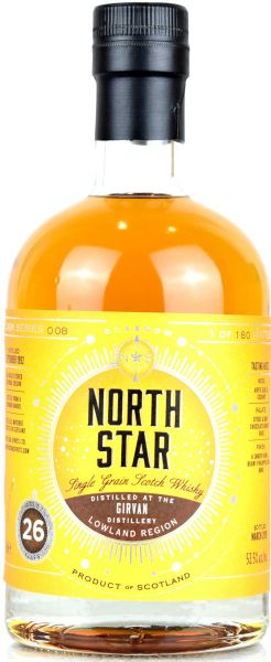 Girvan 26 Jahre 1993/2019 North Star Spirits #008 53,5% vol.