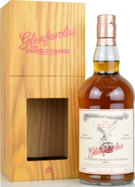Glenfarclas 19 Jahre 1999/2019 Exclusive for Shinanoya #7062 55,2% vol.