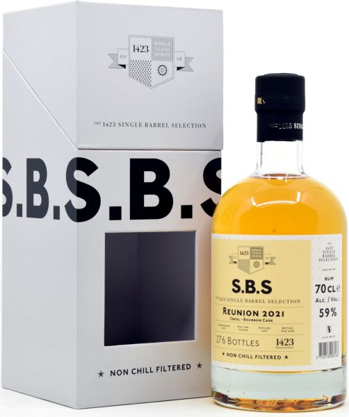 S.B.S. Reunion Creol 2021/2023 Single Cask 59% vol.