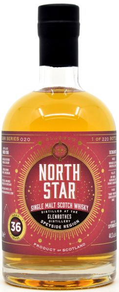 Glenrothes 36 Jahre 1986/2022 North Star Spirits #020 44,1% vol.