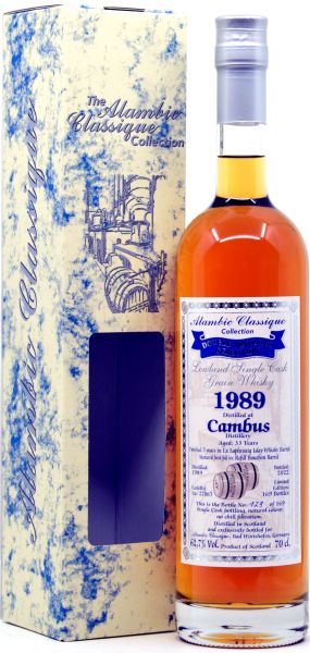 Cambus 33 Jahre 1989/2022 Ex Laphroaig Cask Alambic Classique 62,7% vol.