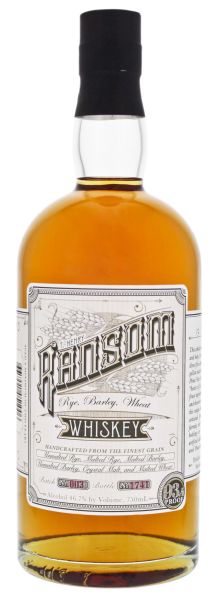 Ransom Rye Barley Wheat Whiskey 46,7% vol.