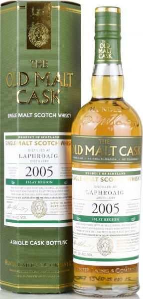 Laphroaig 15 Jahre 2005/2021 Sherry Cask Hunter Laing Old Malt Cask 50% vol.