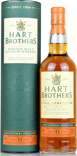 Glentauchers 11 Jahre 2005/2016 1st Fill Sherry Hart Brothers 55,6% vol.