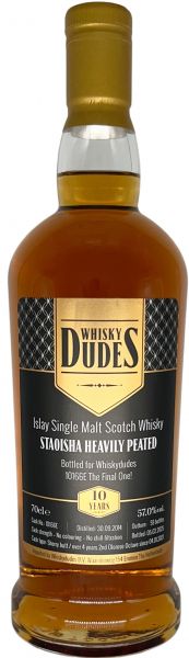 Staoisha Heavily Peated 2014/2025 Oloroso Sherry Whiskydudes 57% vol.