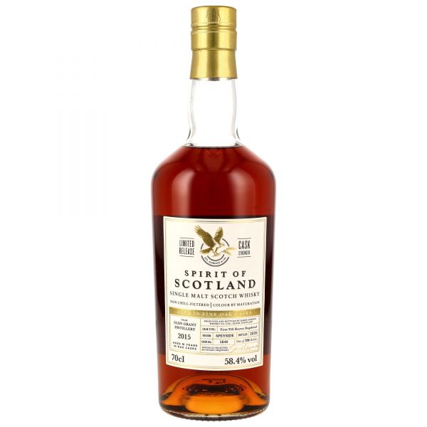 Glen Grant 2015/2026 Gordon &amp; MacPhail Spirit of Scotland 1st Fill Sherry #5846 58,4% vol.