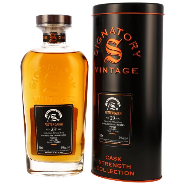 Fettercairn 29 Jahre 1995/2025 Signatory Vintage Symington’s Choice #2824 59,8% vol.
