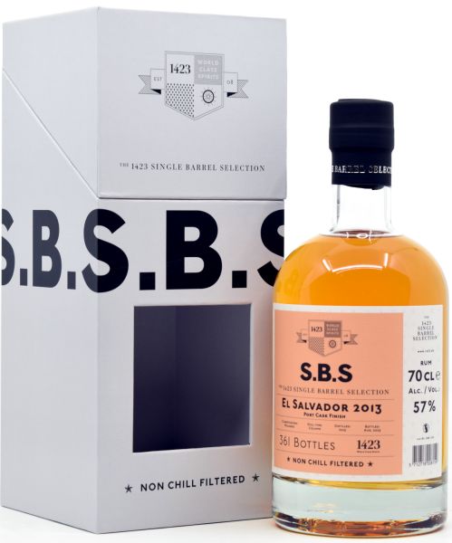 S.B.S. El Salvador 2013/2023 Port Cask Single Cask 57% vol.