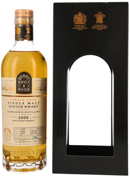 Glenlossie 2009/2023 1st Fill Bourbon Cask Berry Bros. & Rudd #3585 52,3% vol.