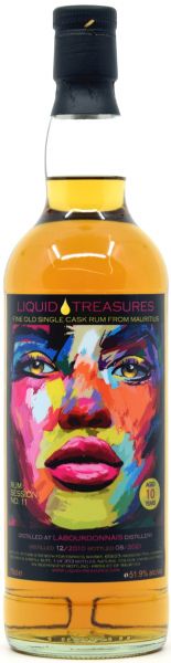 Labourdonnais 2010/2021 Liquid Treasures Mauritius Rum 51,9% vol.