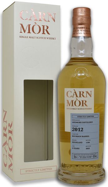 Ardmore 9 Jahre 2012/2022 Carn Mor Strictly Limited 47,5% vol.