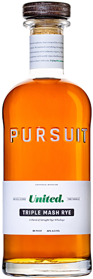 Pursuit United Rye Triple Mash Rye 44% vol.
