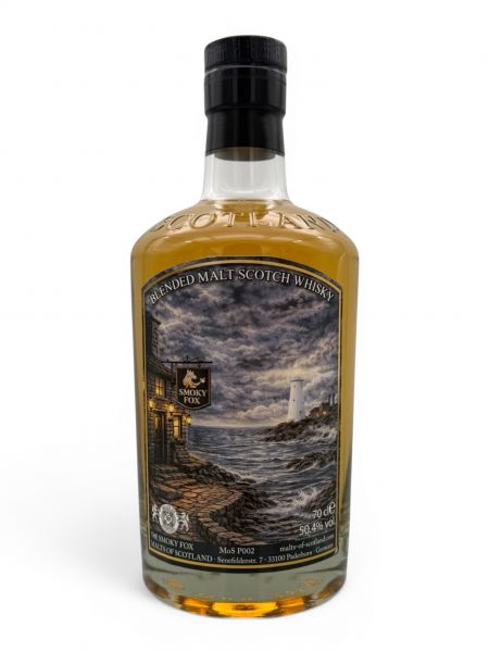 Scottish Pubs "The Smokey Fox" Blended Malt Malts of Scotland 50,4% vol.