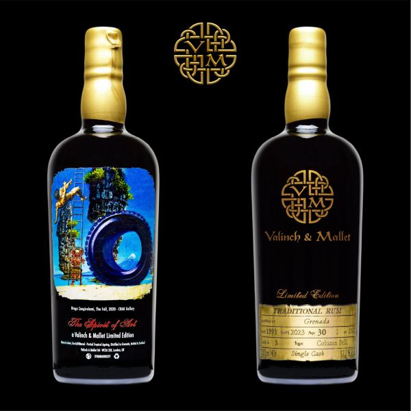Grenada Traditional Rum 30 Jahre 1993/2023 Valinch &amp; Mallet The Spirit of Art Nr. 5 57,7% vol.