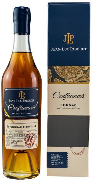 Le Cognac d&#039;eraville Lot 90 Grande Champagne Jean-Luc Pasquet Confluences 42,8% vol.