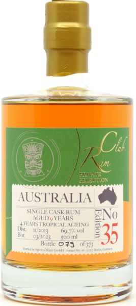 Australia 2013/2023 Rum Club Private Edition 35 69,7% vol.