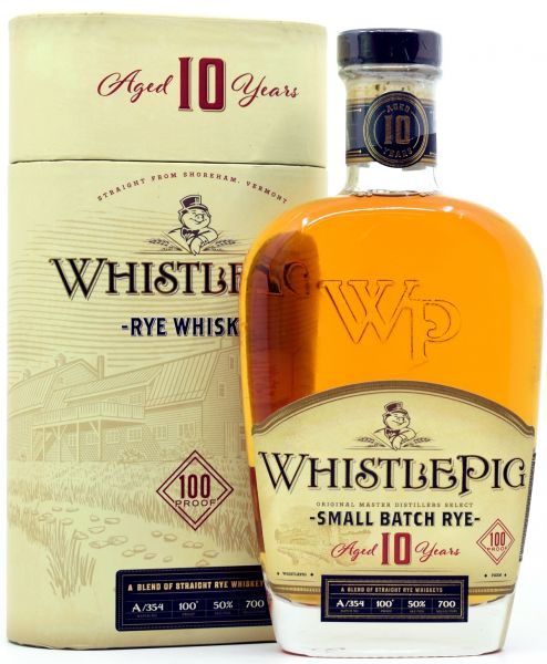 Whistlepig 10 Jahre Small Batch Rye Whiskey 50% vol.