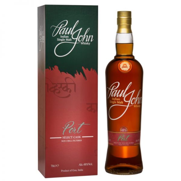 Paul John Port Cask Indian Single Malt 48% vol.